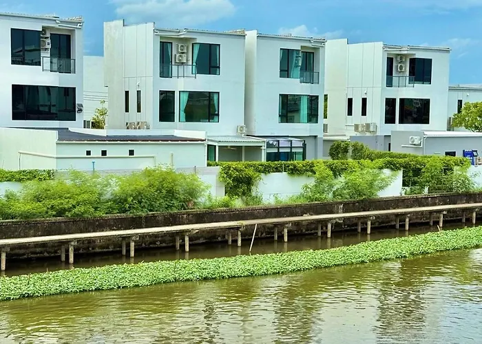 別荘 Modern Pool Near Bkk Airport 6 Guests バンコク都