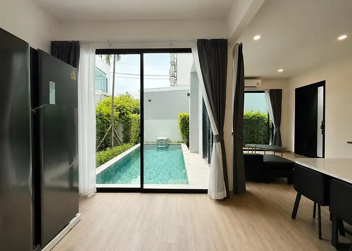 Modern Pool Near Bkk Airport 6 Guests 別荘 *
