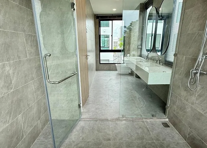 Modern Pool Near Bkk Airport 6 Guests 別荘 *
